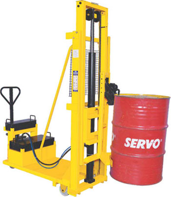 Counter Balanced Hydraulic Drum Lifter With Gripper