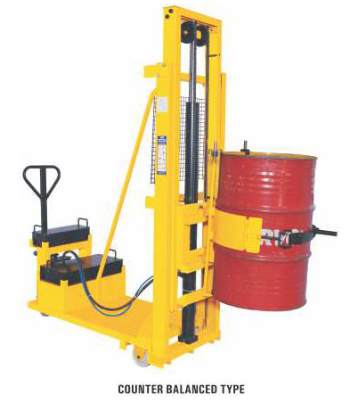 Hydraulic Drum Lifter With Belt Vertical