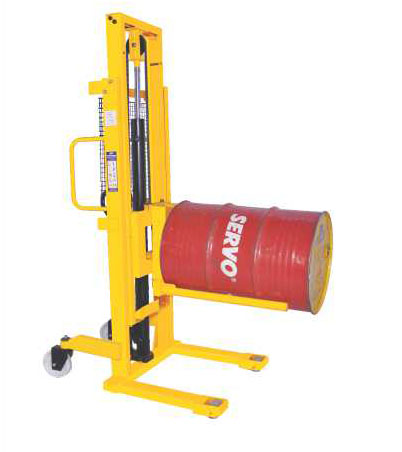 Hydraulic Drum Lifter With Drum Positioner Horizontal
