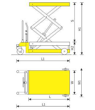 Hydraulic Scissor Lift Diagram