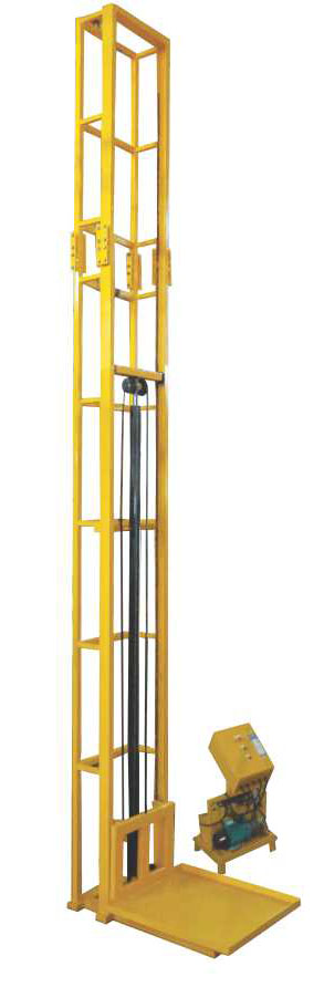 Hydraulic Goods Lifts (Two Channel Guide)